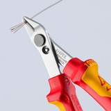 KNIPEX 78 06 125, Pinze per elettronica rosso/Giallo