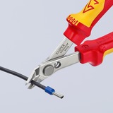 KNIPEX 78 06 125, Pinze per elettronica rosso/Giallo