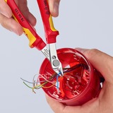 KNIPEX 78 06 125, Pinze per elettronica rosso/Giallo