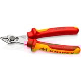 KNIPEX Electronic Super Knips 78 06 125, Pinze per elettronica rosso/Giallo