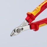 KNIPEX Electronic Super Knips 78 06 125, Pinze per elettronica rosso/Giallo