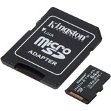 Kingston Industrial 64 GB MicroSDXC UHS-I Classe 10 Nero, 64 GB, MicroSDXC, Classe 10, UHS-I, Class 3 (U3), V30