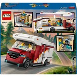 LEGO City 60454 Camper Van delle Vacanze d’Avventura, Veicolo Giocattolo con 3 Minifigure e Accessori, Giochi per Bambini 6+, Giochi di costruzione Veicolo Giocattolo con 3 Minifigure e Accessori, Giochi per Bambini 6+, Set da costruzione, 6 anno/i, Plastica, 385 pz, 627 g