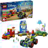 LEGO Disney Toy Story: Treno e Auto RC celebrativi, Giochi di costruzione Set da costruzione, 4 anno/i, Plastica, 206 pz, 526 g