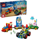 LEGO Disney ǀ e Pixar 43264 Toy Story: Treno e Auto RC Celebrativi, Giocattolo con 4 Minifigure per Bambini e Bambine 4+ Anni, Giochi di costruzione Giocattolo con 4 Minifigure per Bambini e Bambine 4+ Anni, Set da costruzione, 4 anno/i, Plastica, 206 pz, 526 g