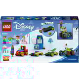 LEGO Disney ǀ e Pixar 43264 Toy Story: Treno e Auto RC Celebrativi, Giocattolo con 4 Minifigure per Bambini e Bambine 4+ Anni, Giochi di costruzione Giocattolo con 4 Minifigure per Bambini e Bambine 4+ Anni, Set da costruzione, 4 anno/i, Plastica, 206 pz, 526 g