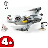 LEGO Star Wars N-1 Starfighter™ di Mando e Grogu, Giochi di costruzione Set da costruzione, 4 anno/i, Plastica, 92 pz, 245 g