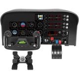 Logitech Flight Throttle Quadrant Nero, Blu, Rosso USB 2.0 Simulazione di Volo Analogico/Digitale PC, Valvola a farfalla Simulazione di Volo, PC, Analogico/Digitale, Cablato, USB 2.0, Nero, Blu, Rosso