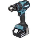Makita Avvitatore a batteria con sistema di teste intercambiabili DDF491ZJ01, 18 Volt, Trapano avvitatore blu/Nero