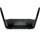 Netgear Nighthawk Tri-Band AX8 8-Stream AX6600 WiFi 6 Router (RAX70) router wireless Gigabit Ethernet Banda tripla (2.4 GHz/5 GHz/5 GHz) Nero Nero, Wi-Fi 6 (802.11ax), Banda tripla (2.4 GHz/5 GHz/5 GHz), Collegamento ethernet LAN, Nero, Router da tavolo