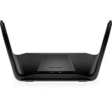 Netgear Nighthawk Tri-Band AX8 8-Stream AX6600 WiFi 6 Router (RAX70) router wireless Gigabit Ethernet Banda tripla (2.4 GHz/5 GHz/5 GHz) Nero Nero, Wi-Fi 6 (802.11ax), Banda tripla (2.4 GHz/5 GHz/5 GHz), Collegamento ethernet LAN, Nero, Router da tavolo