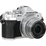 Olympus E‑M10 Mark IV Pancake-Kit argento