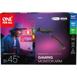 One for all Braccio universale per monitor da gioco singolo, Base per monitor grigio