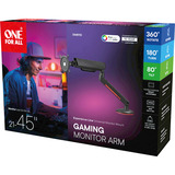 One for all Braccio universale per monitor da gioco singolo, Base per monitor grigio