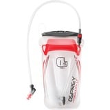 Osprey Serbatoio idraulico LT 1.5L, Bottiglia di acqua bianco/Rosso