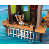 PLAYMOBIL Pirates porto pirata con prigione dei pirati, Giochi di costruzione 