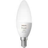 Philips Hue Candela - lampadina connessa E14, Lampada a LED Philips Hue White and Color ambiance Candela - lampadina connessa E14, Lampadina intelligente, Bluetooth, Bianco, LED, E14, B39