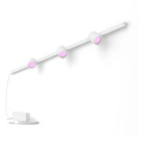 Philips Hue White & Color Ambiance Perifo Set Base Lampada da Parete Dritta, Luce LED bianco