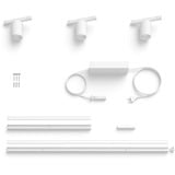 Philips Hue White & Color Ambiance Perifo Set Base Lampada da Parete Dritta, Luce LED bianco