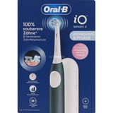 Procter & Gamble 615204 spazzolino elettrico Adulto Spazzolino a vibrazione Verde, Spazzolino da denti elettrico verde scuro/Bianco, Adulto, Spazzolino a vibrazione, Cura quotidiana, Sensibile, Super sensitive, Verde, 2 min, Rotondo
