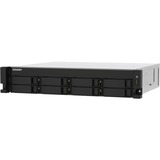 QNAP TS-873AEU-4G server NAS e di archiviazione Armadio (2U) Collegamento ethernet LAN Nero V1500B NAS, Armadio (2U), Ryzen Embedded, V1500B, Nero