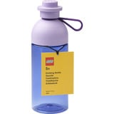 Room Copenhagen Borraccia LEGO 0,5 litri, Bottiglia di acqua Lavanda/trasparente