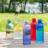 Room Copenhagen Borraccia LEGO 0,5 litri, Bottiglia di acqua Lavanda/trasparente