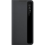 SAMSUNG Galaxy S21+ 5G Smart Clear View Cover rivestimento antimicrobico, Custodia per telefono Nero, Cover, Sagem, Galaxy S21+, 17 cm (6.7"), Nero