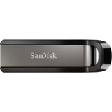 SanDisk Extreme Go unità flash USB 64 GB USB tipo A 3.2 Gen 1 (3.1 Gen 1) Acciaio inossidabile argento/Nero, 64 GB, USB tipo A, 3.2 Gen 1 (3.1 Gen 1), 395 MB/s, Lamina di scorrimento, Acciaio inossidabile