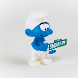 Schleich The Smurfs 20843 action figure giocattolo, Gioco figura 3 anno/i, Blu, Bianco