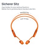 Shokz OpenRun Pro 2 Mini Auricolare Wireless A clip Sport Bluetooth Arancione, Headset arancione , Wireless, Sport, 20 - 20000 Hz, 30,3 g, Auricolare, Arancione
