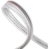 SilverStone Cavo adattatore SST-CPS05-RE, mini-SAS SFF 8643 > 4x SATA celeste