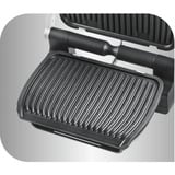 Tefal GC705816 Griglia di contatto, Come contattare con grill Nero, Nero, Rettangolare, Touch, Griglia, 600 cm², Acciaio inox