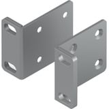 Ubiquiti Kit orecchie per rack UACC-Rack-Ear-1U, Supporto argento