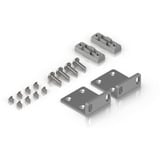 Ubiquiti Kit orecchie per rack UACC-Rack-Ear-1U, Supporto argento
