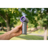 Verbatim Cool 'n' Go Aqua Breeze, Ventilatore grigio/Viola