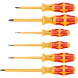 Wera 1060 i/1065 i/6 Set di cacciaviti Kraftform VDE, Cacciavite giallo/Rosso