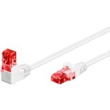 goobay 51521 cavo di rete Bianco 0,5 m Cat6 U/UTP (UTP) bianco, 0,5 m, Cat6, U/UTP (UTP), RJ-45, RJ-45