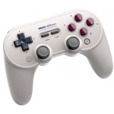 8BitDo SN30 Pro+ Grigio, Bianco Bluetooth Gamepad grigio, Gamepad, Con cavo e senza cavo, Bluetooth, USB tipo-C, Grigio, Bianco, Cavo/Batteria