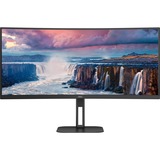 AOC V5 CU34V5C/BK LED display 86,4 cm (34") 3440 x 1440 Pixel Wide Quad HD Nero, Monitor LED Nero, 86,4 cm (34"), 3440 x 1440 Pixel, Wide Quad HD, LED, 1 ms, Nero