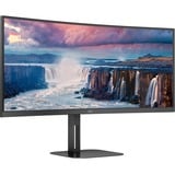AOC V5 CU34V5C/BK Monitor PC 86,4 cm (34") 3440 x 1440 Pixel Wide Quad HD LED Nero, Monitor LED Nero, 86,4 cm (34"), 3440 x 1440 Pixel, Wide Quad HD, LED, 4 ms, Nero