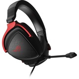 ASUS ROG Delta S Core, Cuffia da gioco Nero/Rosso