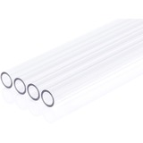 Alphacool 18633 parte e accessorio del sistema di raffreddamento del computer Tubo, Tubo flessibile trasparente, Tubo, Polietilene Tereftalato Glicole (PETG), Trasparente, 14 mm, 80 mm, 58 g