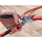 BESSEY Forbice combinata D52-2, con impugnatura 2K, Forbici Nero/Rosso