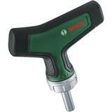 Bosch Cacciavite a cricchetto con impugnatura a T e set di punte, 22 pezzi, Set di bit verde/Nero