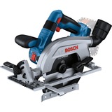 Bosch GKS 18V-57-2 L PROFESSIONAL 16,5 cm Nero, Blu, Argento 5000 Giri/min, Sega circolare blu/Nero, Legno, Nero, Blu, Argento, Senza spazzola, 16,5 cm, 5000 Giri/min, 5,7 cm