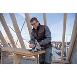 Bosch GKS 18V-57-2 L PROFESSIONAL 16,5 cm Nero, Blu, Argento 5000 Giri/min, Sega circolare blu/Nero, Legno, Nero, Blu, Argento, Senza spazzola, 16,5 cm, 5000 Giri/min, 5,7 cm