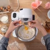 Bosch Serie 2 MUMS2EW00 Macchina da cucina MUM 700 W Bianco, Robot da cucina bianco, 3,8 L, Bianco, Pulsanti, 2,4 kg, 1,7 kg, 1,1 m