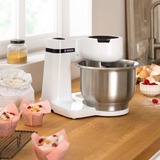 Bosch Serie 2 MUMS2EW00 Macchina da cucina MUM 700 W Bianco, Robot da cucina bianco, 3,8 L, Bianco, Pulsanti, 2,4 kg, 1,7 kg, 1,1 m