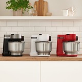 Bosch Serie 2 MUMS2EW00 Macchina da cucina MUM 700 W Bianco, Robot da cucina bianco, 3,8 L, Bianco, Pulsanti, 2,4 kg, 1,7 kg, 1,1 m